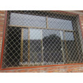 galvanized and pvc coated window protection net